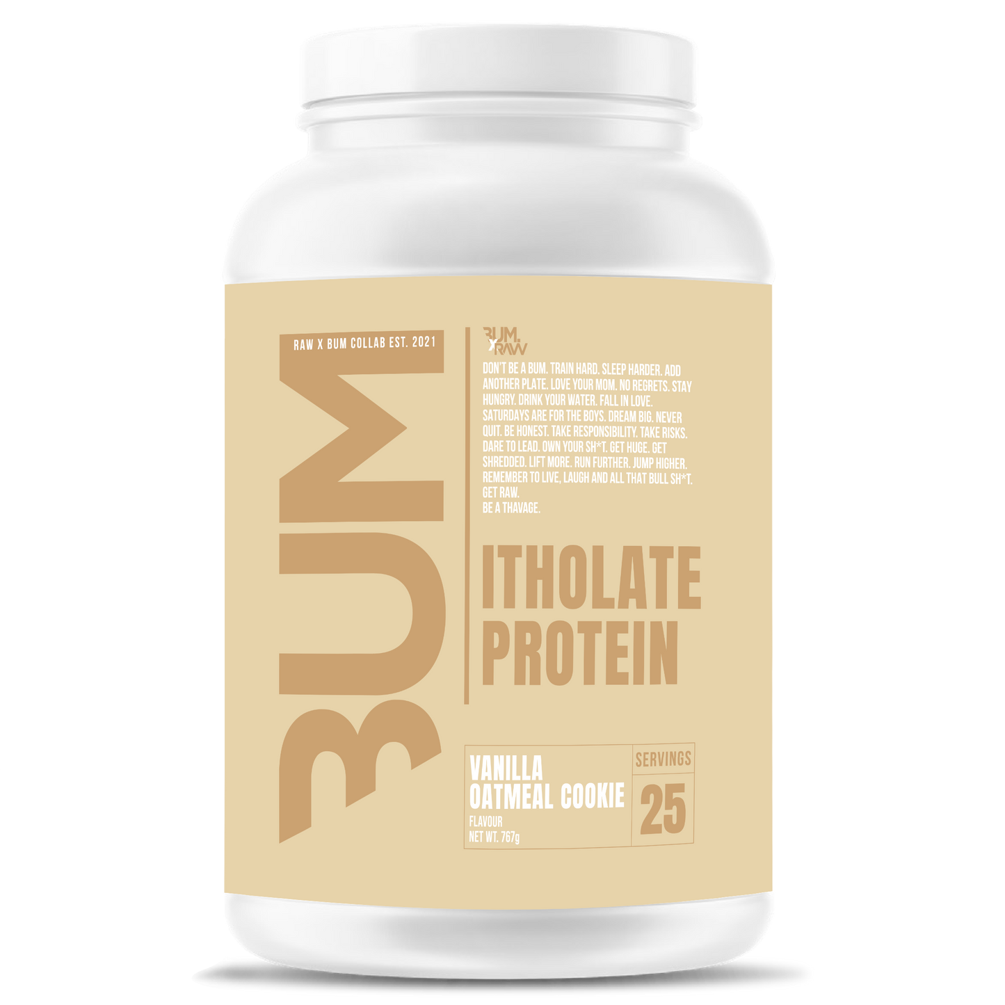 CBUM ITHOLATE Protein Powder by RAW