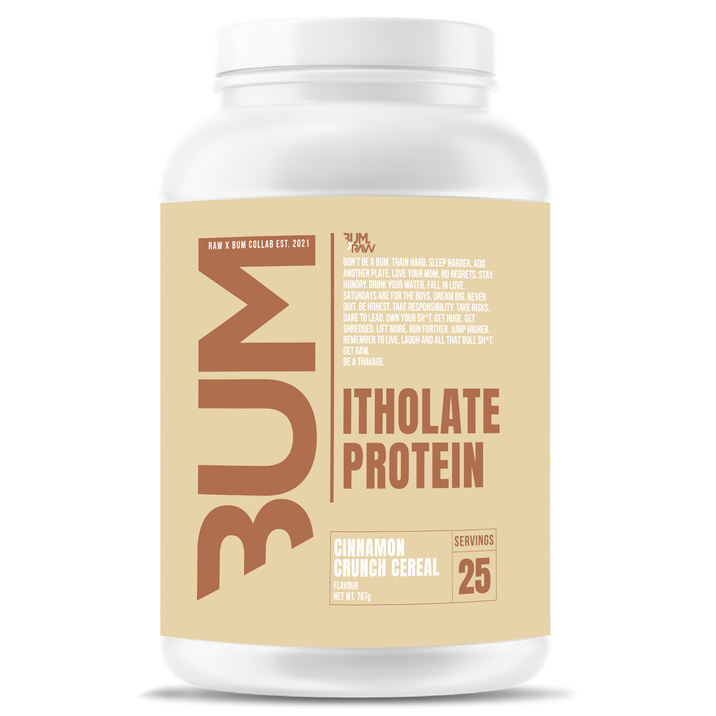 CBUM ITHOLATE Protein Powder by RAW